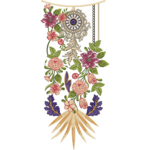 Neck Gala Embroidery Design