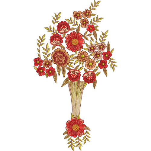 Neckline Embroidery Design