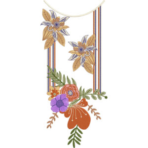 Neck Kurta Embroidery Design