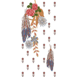 Neckline Embroidery Design