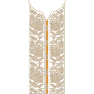 Simple Neck Embroidery Design