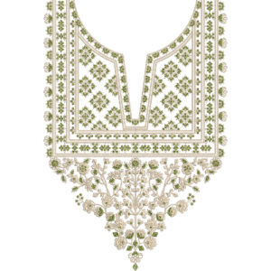 Neck Kurta Embroidery Design