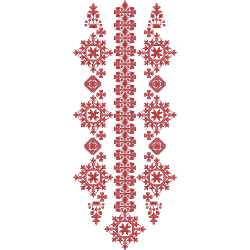 Simple Neck Embroidery Design