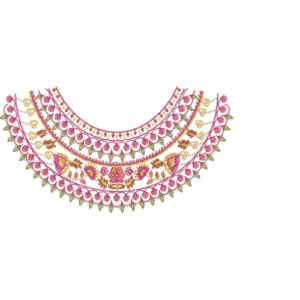 Simple Neck Embroidery Design