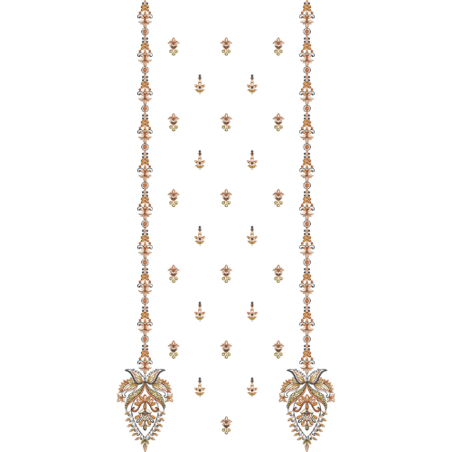 Neck Gala Embroidery Design