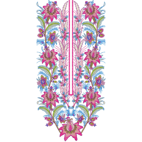 Neck Kurta Embroidery Design