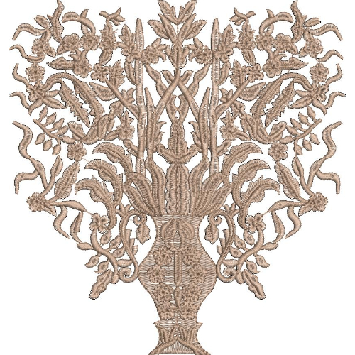 Neckline Embroidery Design