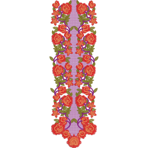 Simple Neck Embroidery Design