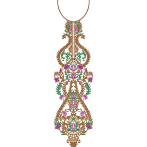 Beautiful Neck Embroidery Design