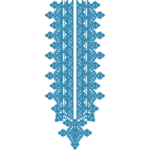 Neck Gala Embroidery Design