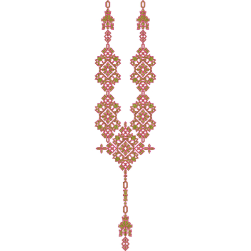 Beautiful Neck Embroidery Design
