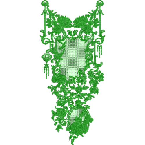 Simple Neck Embroidery Design
