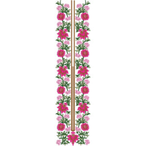 Neckline Embroidery Design