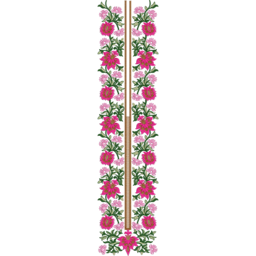 Neckline Embroidery Design