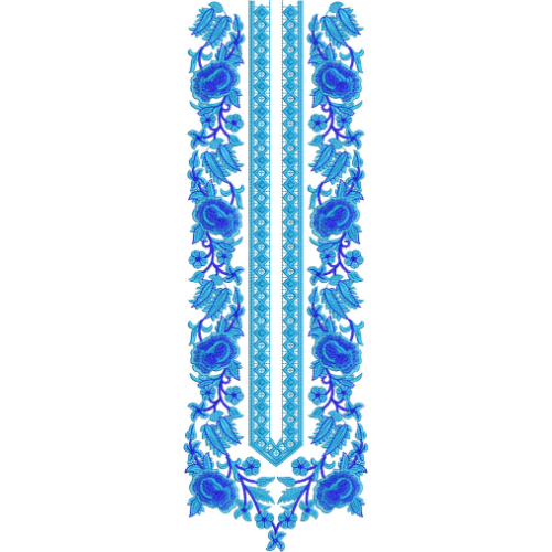 Neck Gala Embroidery Design