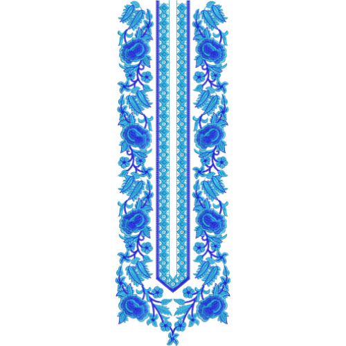 Neck Kurta Embroidery Design
