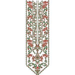 Neckline Embroidery Design