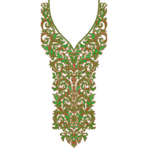 Neck Kurta Embroidery Design