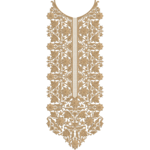 Beautiful Neck Embroidery Design