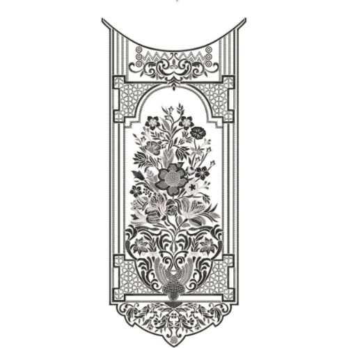 Neck Kurta Embroidery Design