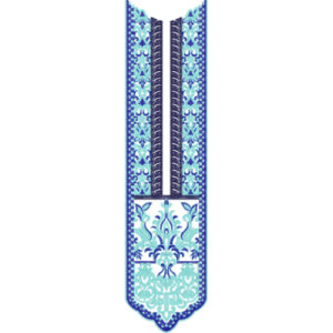 Neck Flower Embroidery Design