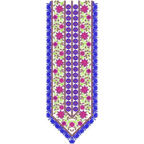 Simple Neck Embroidery Design