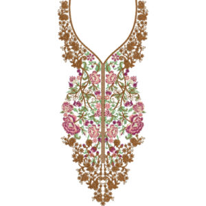 Neck Kurta Embroidery Design