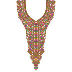 Neck Gala Embroidery Design