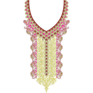 Neck Kurta Embroidery Design