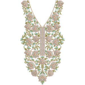 Neck Kurta Embroidery Design