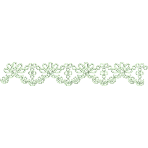 Delicate Lace Embroidery Design