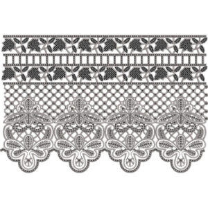 Lace Kurta Embroidery Design