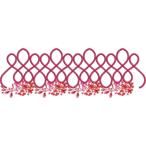 Beautiful Lace Embroidery Design