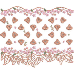 Floral Lace Embroidery Design