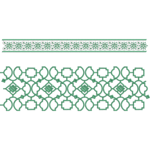 Delicate Lace Embroidery Design