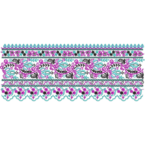 Lace Embroidery Design