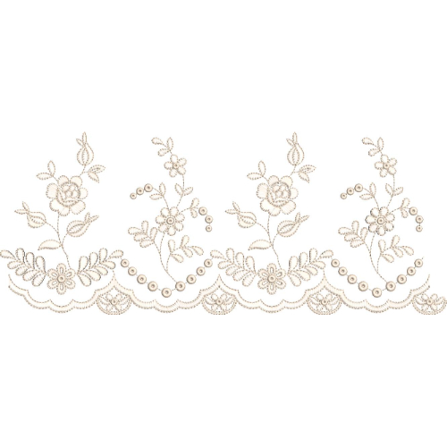 Beautiful Lace Embroidery Design