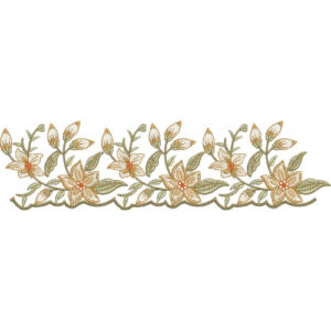 Delicate Lace Embroidery Design