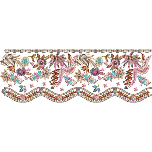 Lace Embroidery Design