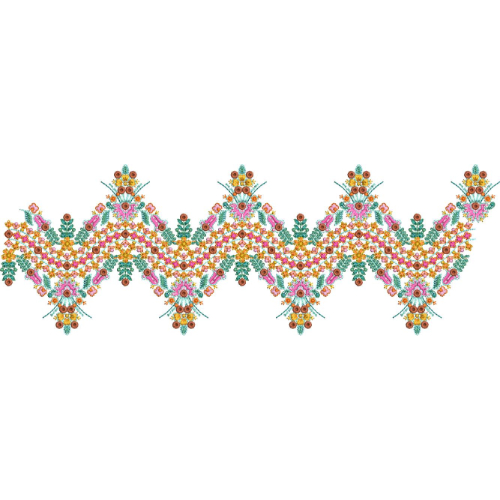 Delicate Lace Embroidery Design