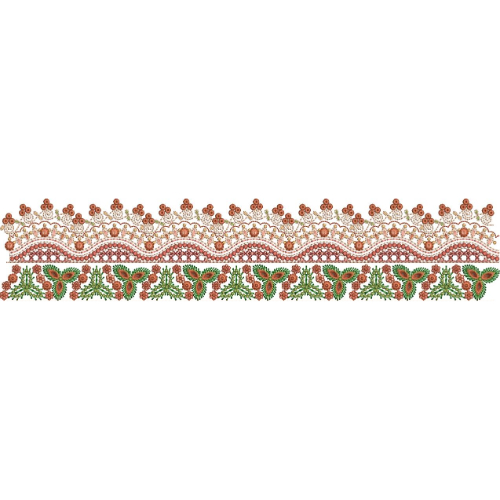 Lace Flower Embroidery Design