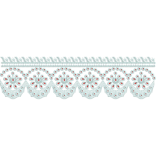 Unique Lace Embroidery Design
