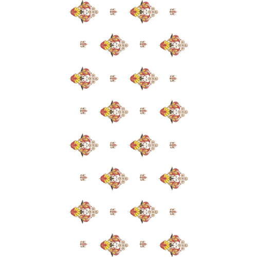 Colorful Ornamental Buta with Mini Motif All-Over Jaal Embroidery Design