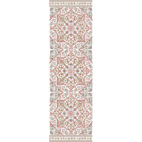 Grand Ornamental Medallion Panel All-Over Jaal Embroidery Design