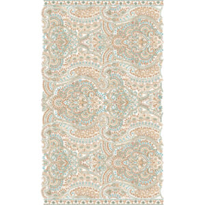 Royal Paisley Mughal All-Over Jaal Embroidery Design