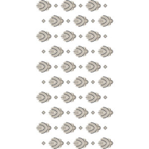 Stylized Paisley Motif All-Over Jaal Embroidery Design