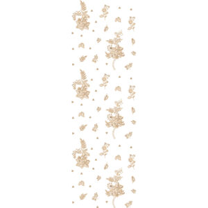 Delicate Scattered Floral Motif All-Over Jaal Embroidery Design