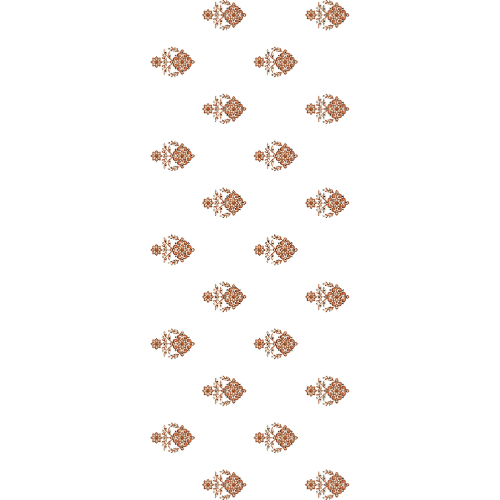 Minimal Ornamental Floral Buti All-Over Jaal Embroidery Design