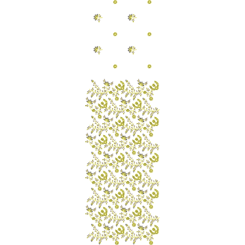 Delicate Micro Floral Vine All-Over Jaal Embroidery Design