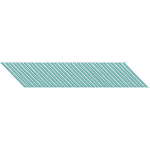Minimal Diagonal Stripe Lace Embroidery Border with Clean Linear Structure